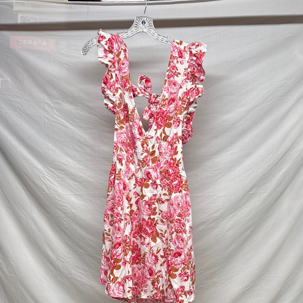 Floral Ruffle Dress